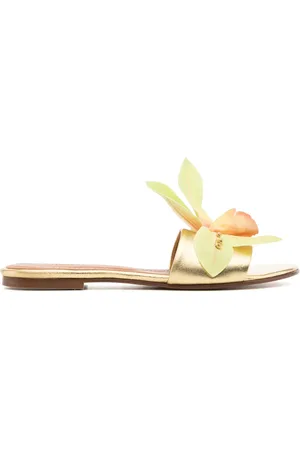 Alameda Turquesa Flower Sandalen