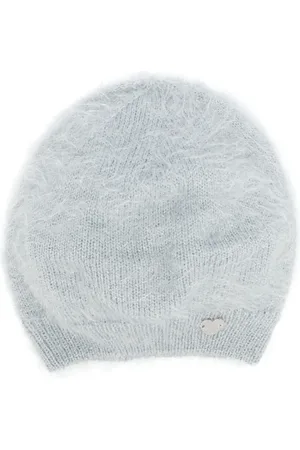 MONNALISA Ausgefranste Beanie mit Herzschild