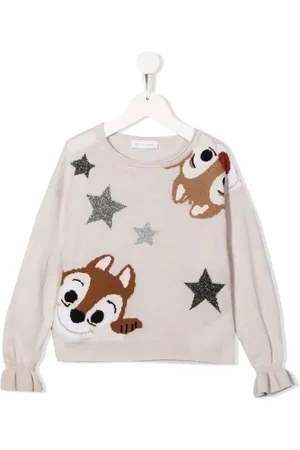 MONNALISA Bestickter Pullover