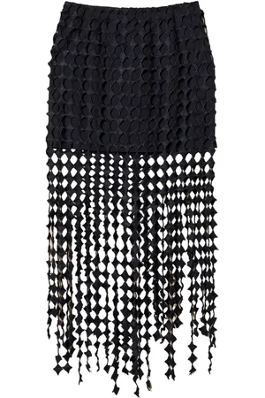 Twin-Set Klassischer High-Waist-Rock