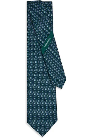 Salvatore Ferragamo Krawatte aus Gancini-Jacquard