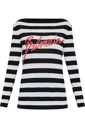 Balmain Pullover mit Logo-Print