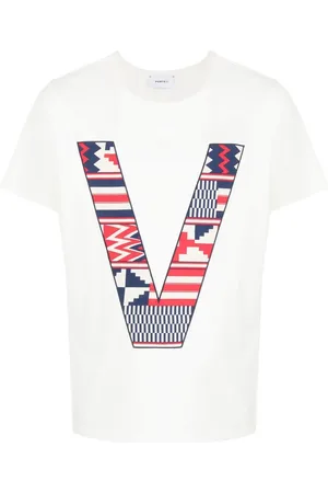 Ports V T-Shirt mit Logo-Print