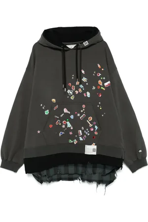 Maison Mihara Yasuhiro Hoodie im Layering-Look