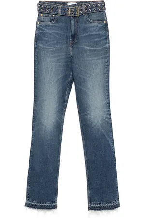 Ganni Future Carri Straight-Leg-Jeans