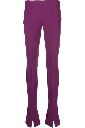 Sportmax Slim-Fit-Hose mit Reißverschlüssen