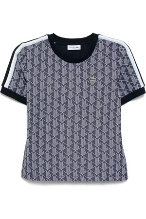 Lacoste T-Shirt mit Jacquardmuster