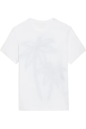 Zadig & Voltaire T-Shirt aus Bio-Baumwolle mit grafischem Print