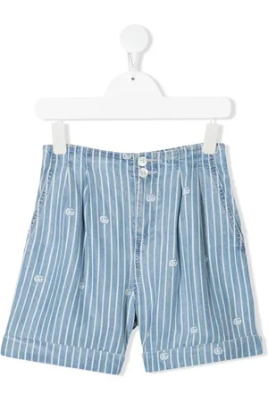Gucci Jeans-Shorts mit Nadelstreifen