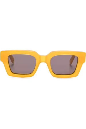 OFF-WHITE Sonnenbrille mit eckigem Gestell