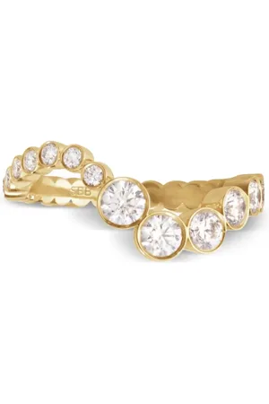 SOPHIE BILLE BRAHE 18kt Ensemble Ocean Gelbgoldring mit Diamant
