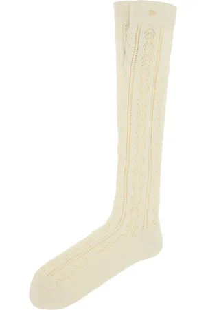VALENTINO GARAVANI Perforierte Socken mit VLogo