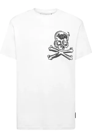 Philipp Plein T-Shirt mit Totenkopf-Print