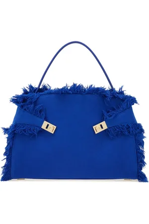 Salvatore Ferragamo Große Hug Schultertasche mit Fransendetail