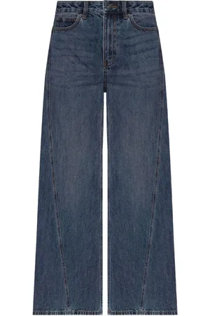 Self-Portrait Jeans mit weitem Bein