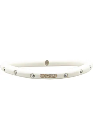 CHANEL 2000 CC Armreif aus Kunstharz mit Strass