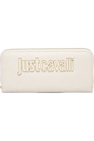 Roberto Cavalli Portemonnaie mit Logo-Prägung