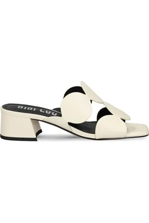 Bibi Lou Mules aus Leder 40mm
