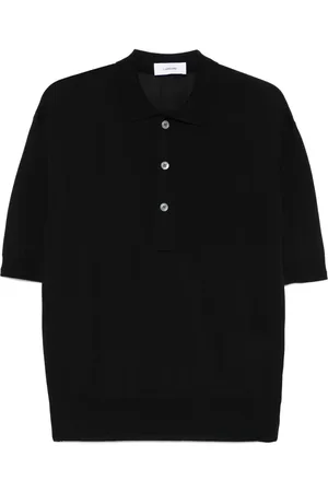 LARDINI Gestricktes Poloshirt