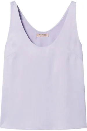 Twin-Set Top mit U-Ausschnitt