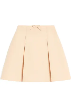 VALENTINO GARAVANI Crepe Couture Minirock