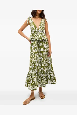 Marie Oliver Whitley Maxikleid mit Schößchen