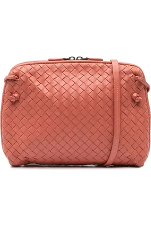 Bottega Veneta 2012-2024 mittelgroße Intrecciato Nodini Umhängetasche aus Nappaleder