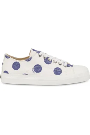 Moschino Sneakers mit Polka Dot-Print