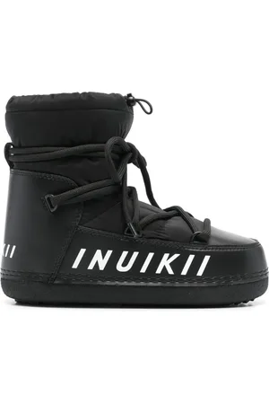 INUIKII Stiefel mit Logo-Print