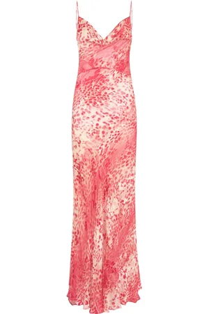 Roberto Cavalli Maxikleid mit Animal-Print