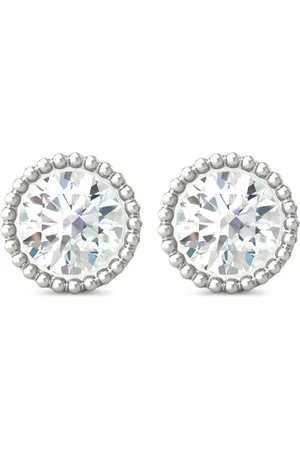 VEYNOU 14kt Kate Weißgoldohrstecker mit Diamant