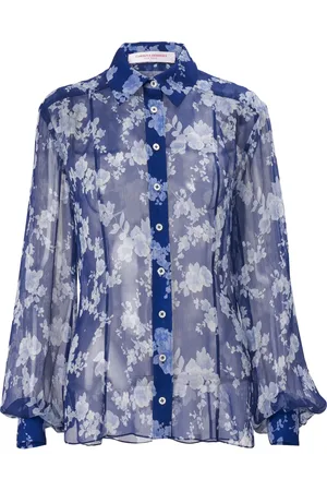 Carolina Herrera Bluse mit Blumen-Print