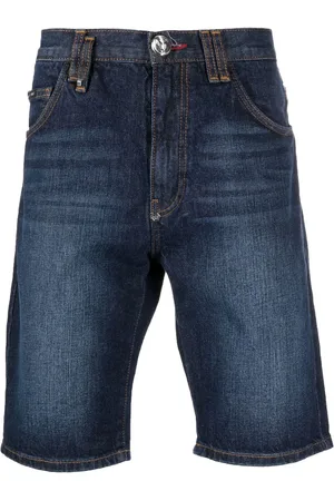 Philipp Plein Knielange Jeans-Shorts