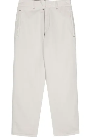 Emporio Armani Tapered-Hose aus Leinengemisch
