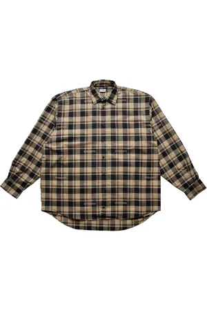 Vetements Kariertes Hemd