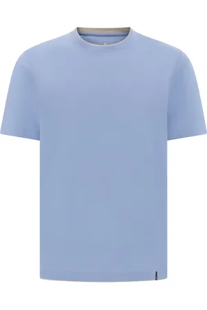 Boggi Milano T-Shirt mit Kontrastdetails