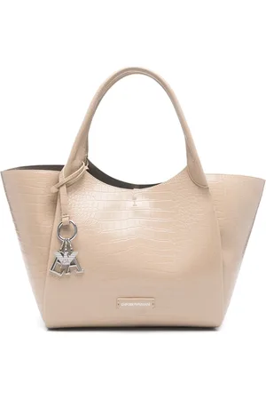 Emporio Armani Shopper mit Logo-Anhänger