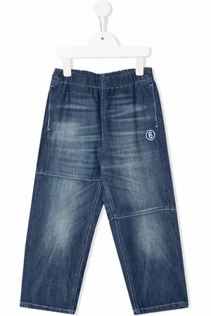 Château Lafleur-Gazin Gerade Jeans mit Stickerei