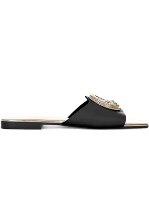 Roberto Cavalli Elisie Pantoletten aus Satin
