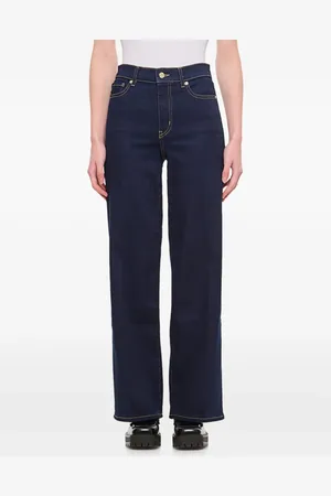 Frame Jeans mit Kontrastnähten