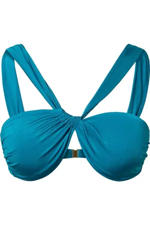 Twin-Set Gerafftes Bikinioberteil