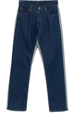 Maison Margiela Gerade Jeans mit Patches