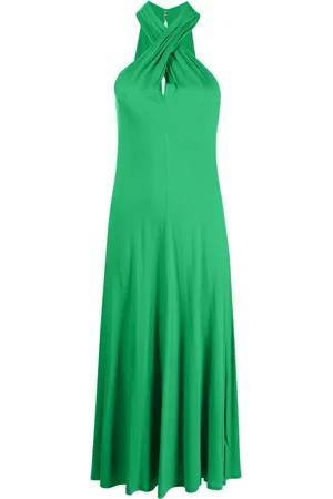 Ralph Lauren Ausgestelltes Neckholder-Kleid