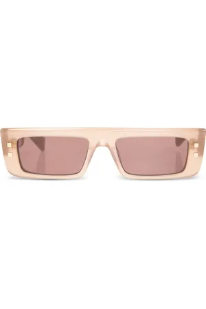 Balmain Sonnenbrille mit eckigem Gestell