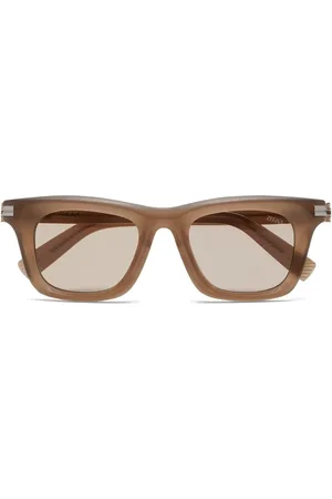 Ermenegildo Zegna Square-frame sunglasses