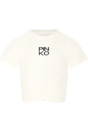 Pinko T-Shirt mit Logo-Print