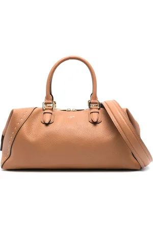 LANCEL Zip Boston Tote Bag