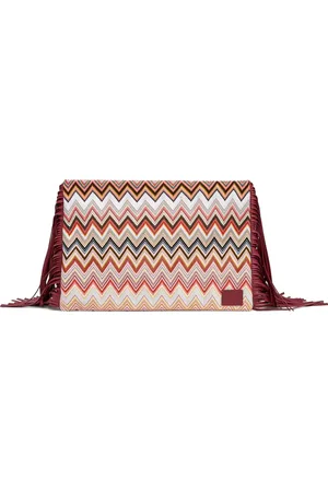 Missoni Clutch mit Fransen