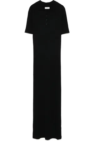 LE KASHA Maxikleid aus geripptem Strick