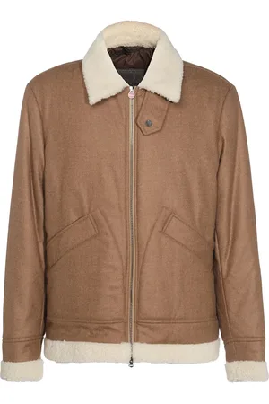 Kiton Jacke mit Shearling-Detail